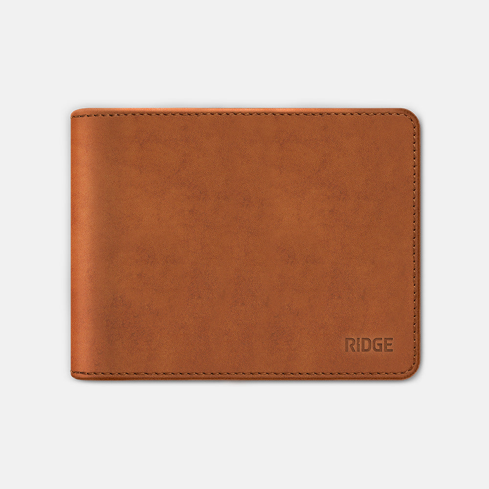 Ridge Billfold - Tobacco Brown Leather